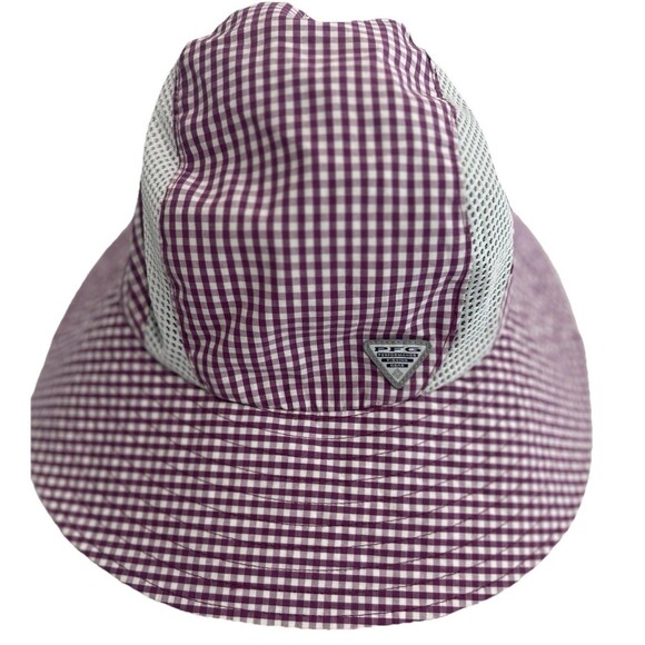 Columbia PFG Bucket Hat Womens Small Pink Omni Shade Vented Adjustable - Picture 1 of 7